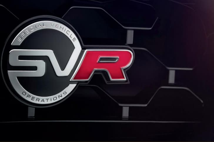 Jaguar F-Type SVR photo gallery