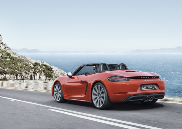 Porsche 718 Boxster photo gallery