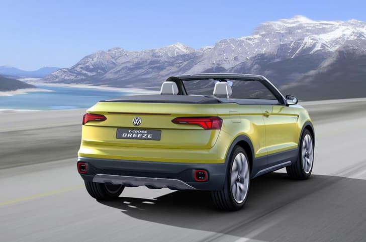 Volkswagen T-Cross Breeze concept photo gallery