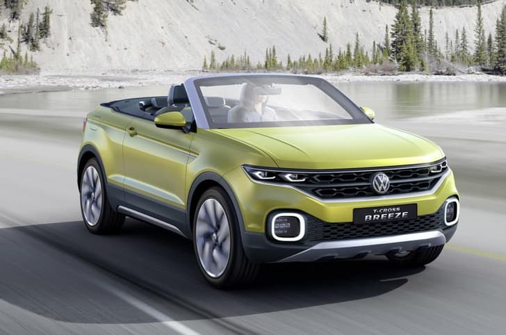 Volkswagen T-Cross Breeze concept photo gallery