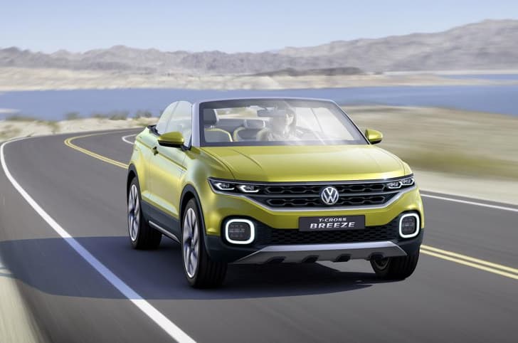 Volkswagen T-Cross Breeze concept photo gallery