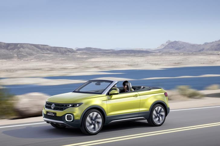 Volkswagen T-Cross Breeze concept photo gallery