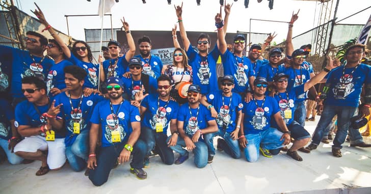 DARK - Dark Angels Riders Klub from Mumbai looked quite dapper.