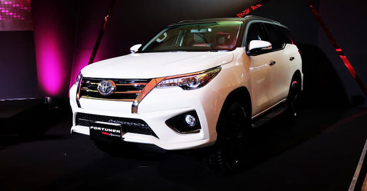 New 2017 Toyota Fortuner TRD Sportivo image gallery