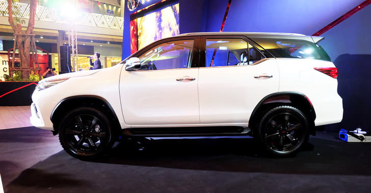 New 2017 Toyota Fortuner TRD Sportivo image gallery