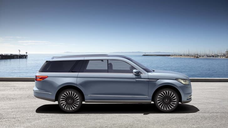 Lincoln Navigator SUV concept photo gallery