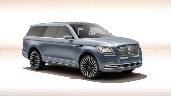 Lincoln Navigator SUV concept photo gallery