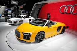 New Audi R8 Spyder.
