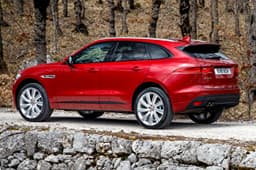 The F-Pace’s gentle creases give it just the right amount of muscle.