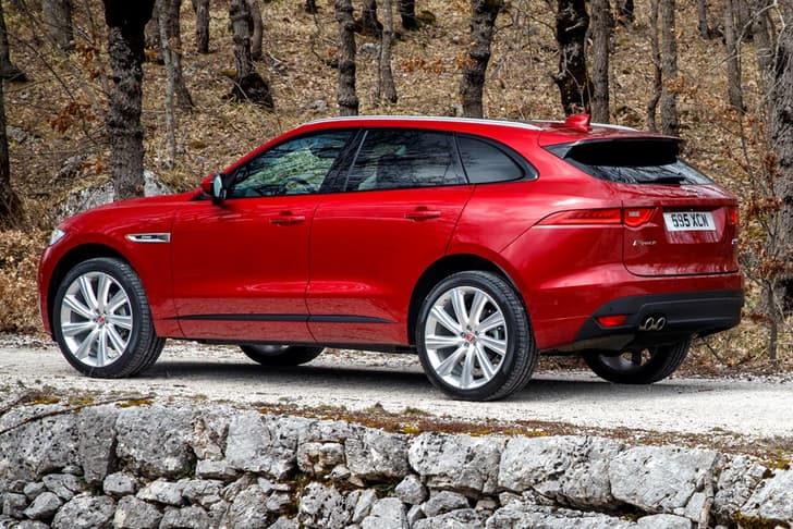 The F-Pace’s gentle creases give it just the right amount of muscle.