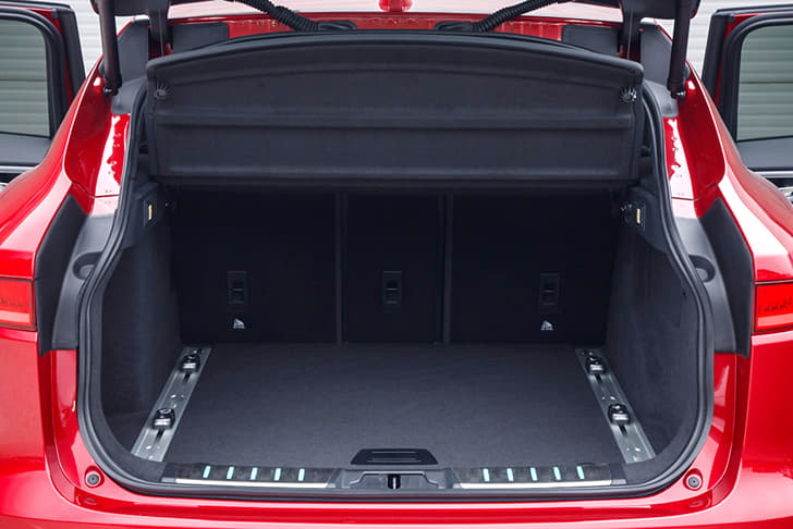 The boot offers a massive 650-litre capacity.