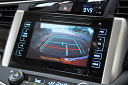 – You get rear parking sensors and a rear-view camera. Three airbags are standard on all Innovas, while Z trim cars get seven!