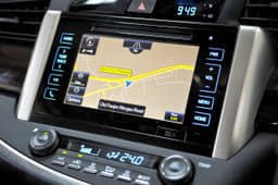 The new seven-inch touchscreen is smartly integrated and full of features, including sat-nav, a handy ‘eco meter’ and a wide variety of audio-video input.
