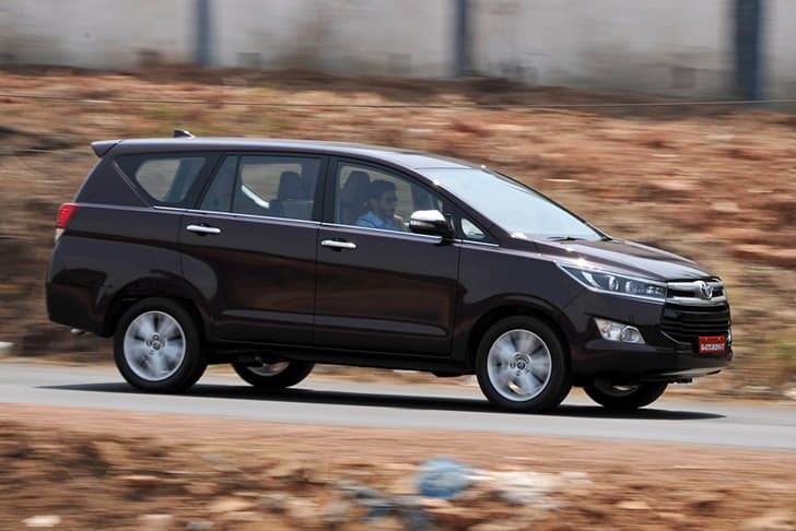 As ever, the Toyota’s favourite stomping ground is the highway, where it will happily cruise stress-free with seven passengers and their luggage.