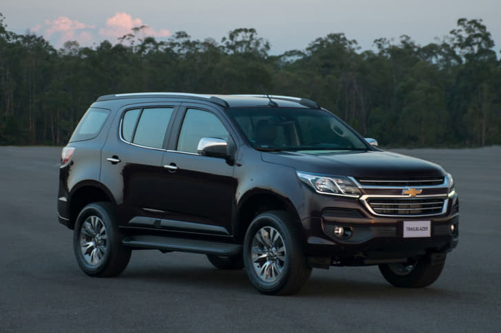 Chevrolet Trailblazer facelift photo gallery