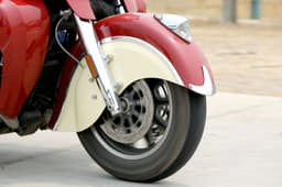 Forks are raked in further to 25 degrees.