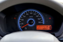 The Redigo’s instrument cluster is the same unit as on the larger GO and Go+.