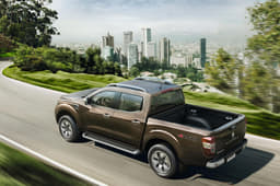 Rear-wheel drive is standard, while all-wheel drive is available as an option.