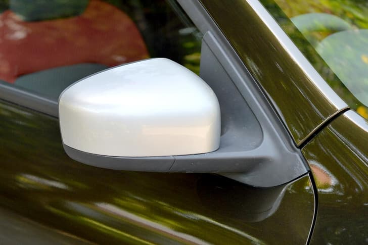 Silver wing mirror housings are another differentiator.