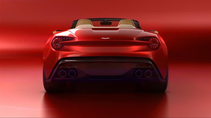 Aston Martin Vanquish Zagato Volante photo gallery