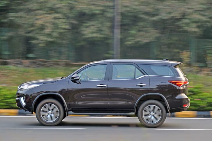 2.8-litre diesel engine is very drivable in the city and turbo lag is negligible. 2.7-litre petrol engine isn’t particularly zingy.