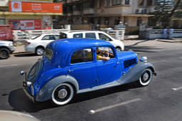 A bright, cheery looking example of the Mercedes-Benz W136 170V.