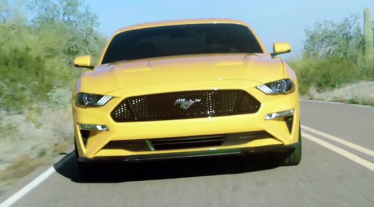 2018 Ford Mustang facelift photo gallery
