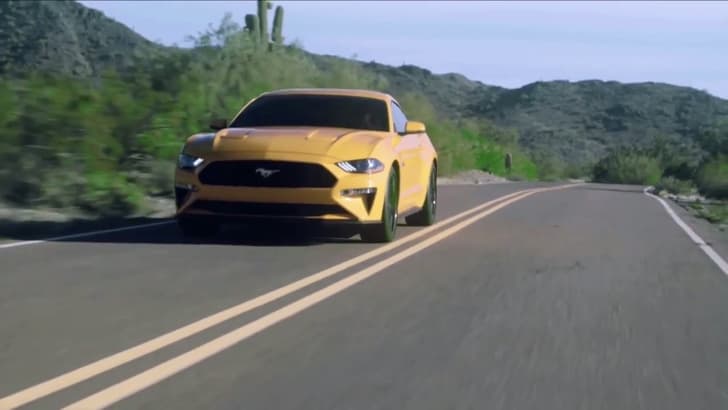 2018 Ford Mustang facelift photo gallery