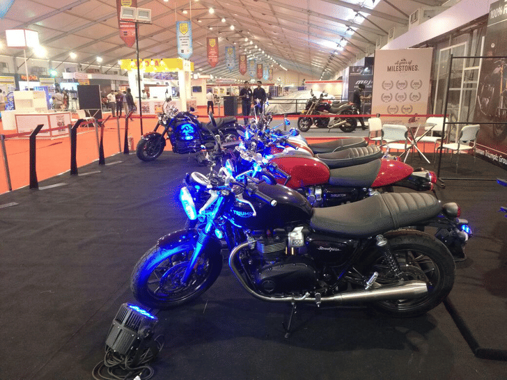 Triumph at APS 2017.