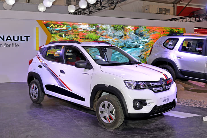 Renault Kwid 'Live for more' edition.