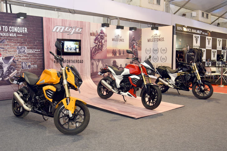 Mahindra Mojo.
