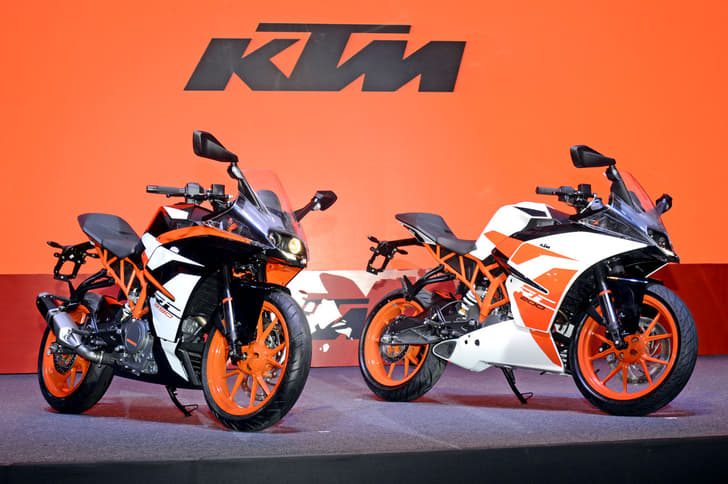 2017 KTM RC 390, RC 200 image gallery