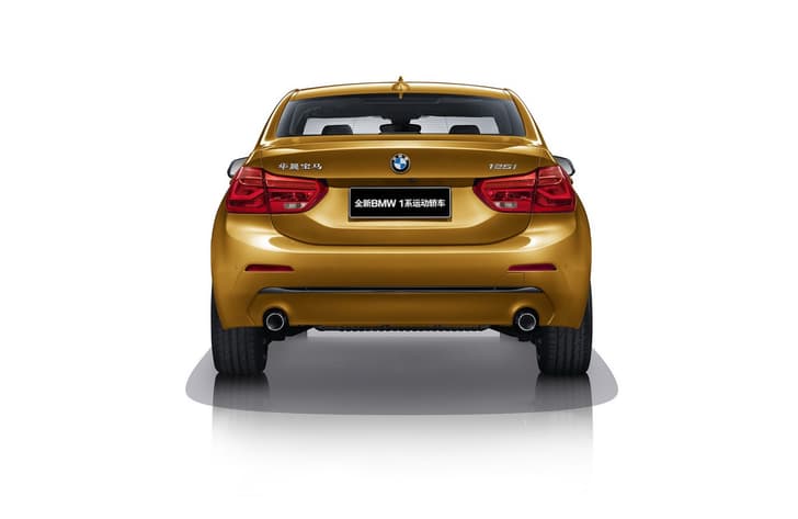 2017 BMW 1-series sedan image gallery