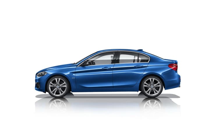 2017 BMW 1-series sedan image gallery