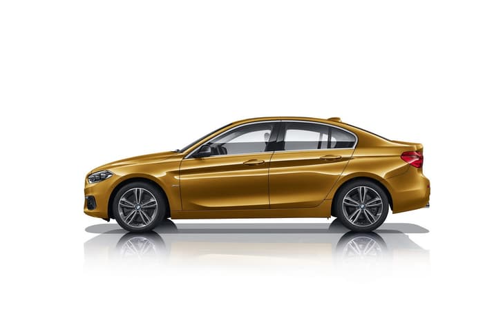 2017 BMW 1-series sedan image gallery