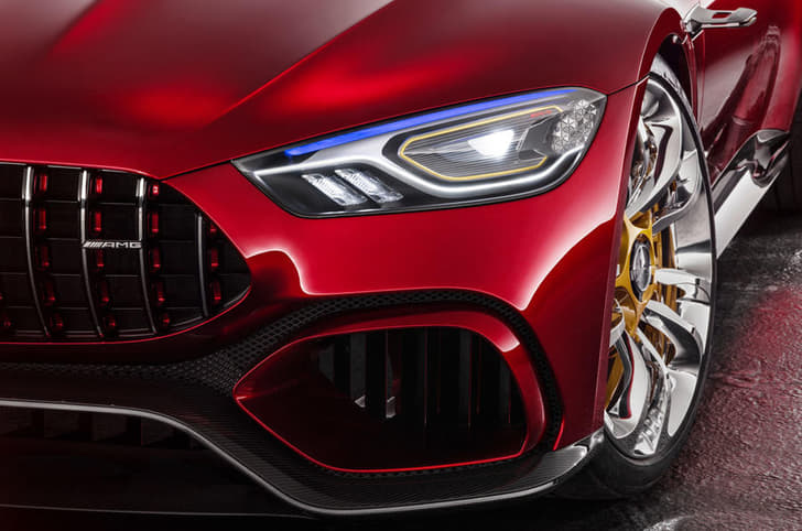 Mercedes AMG-GT4 sedan concept image gallery