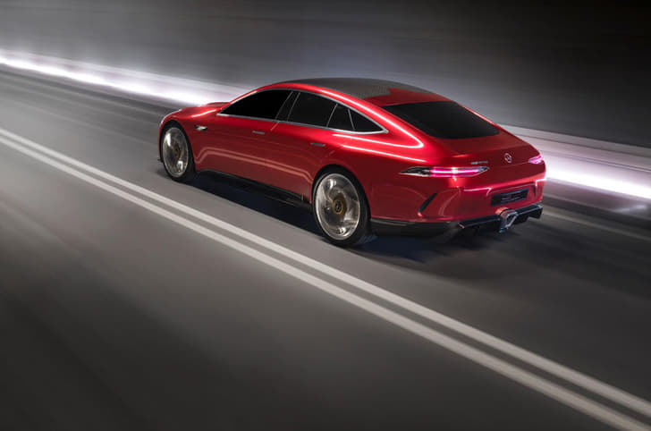 Mercedes AMG-GT4 sedan concept image gallery