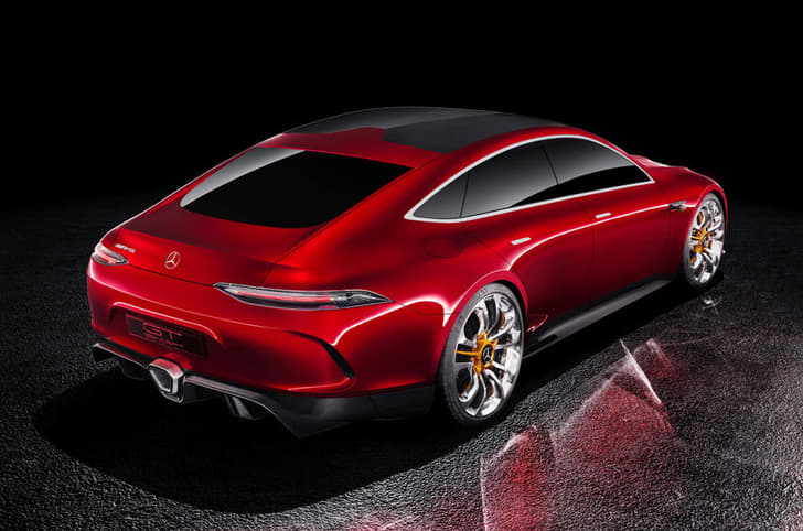 Mercedes AMG-GT4 sedan concept image gallery