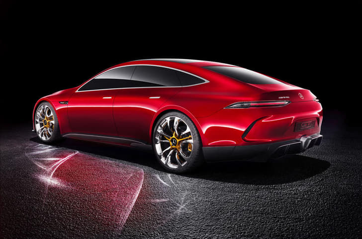 Mercedes AMG-GT4 sedan concept image gallery