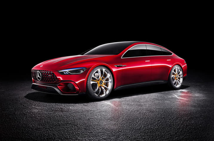 Mercedes AMG-GT4 sedan concept image gallery