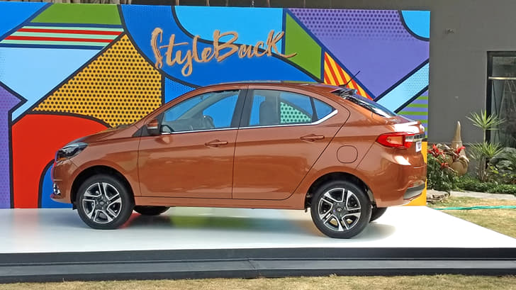 2017 Tata Tigor compact sedan photo gallery