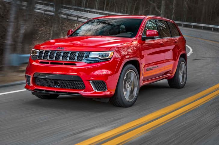 2018 Jeep Grand Cherokee Trackhawk image gallery