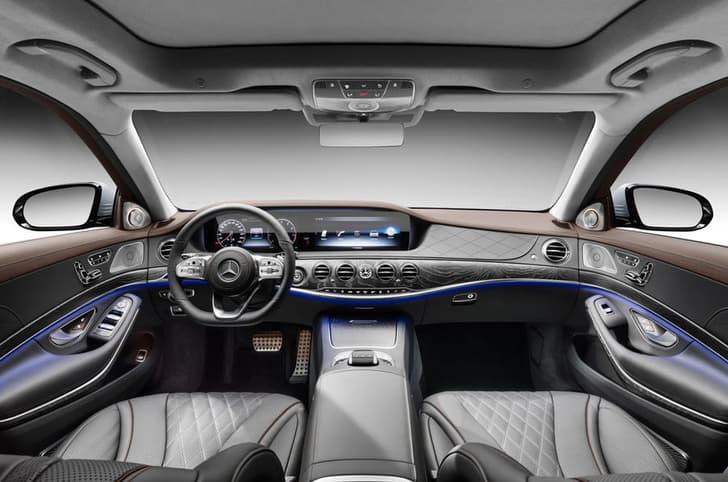 2018 Mercedes S-Class facelift image gallery