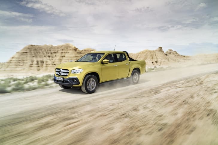 2018 Mercedes X-Class pickup image gallery