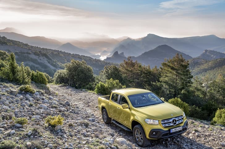 2018 Mercedes X-Class pickup image gallery