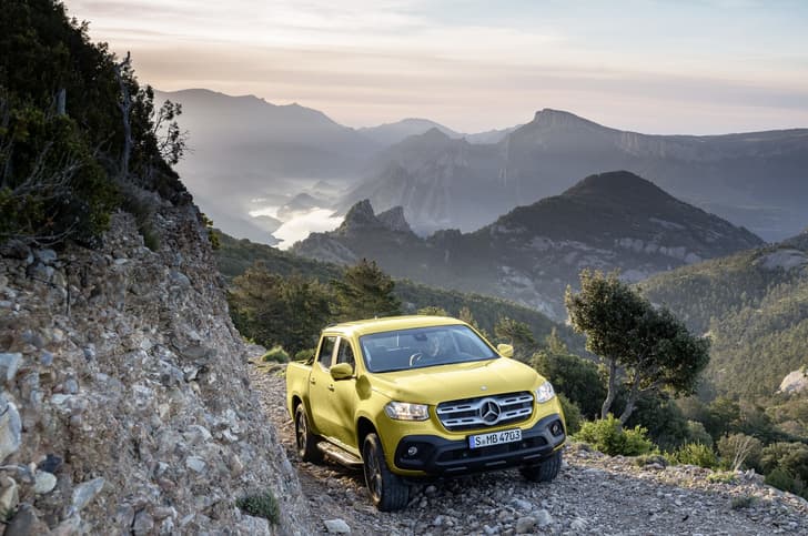 2018 Mercedes X-Class pickup image gallery