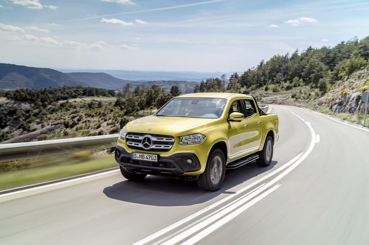 2018 Mercedes X-Class pickup image gallery
