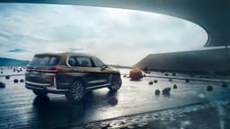 Bmw X7 Rear View Bmw X7 Rear View