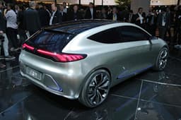 Mercedes-Benz EQA hatchback concept image gallery