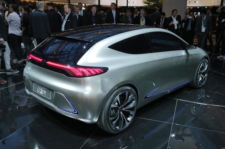 Mercedes-Benz EQA hatchback concept image gallery
